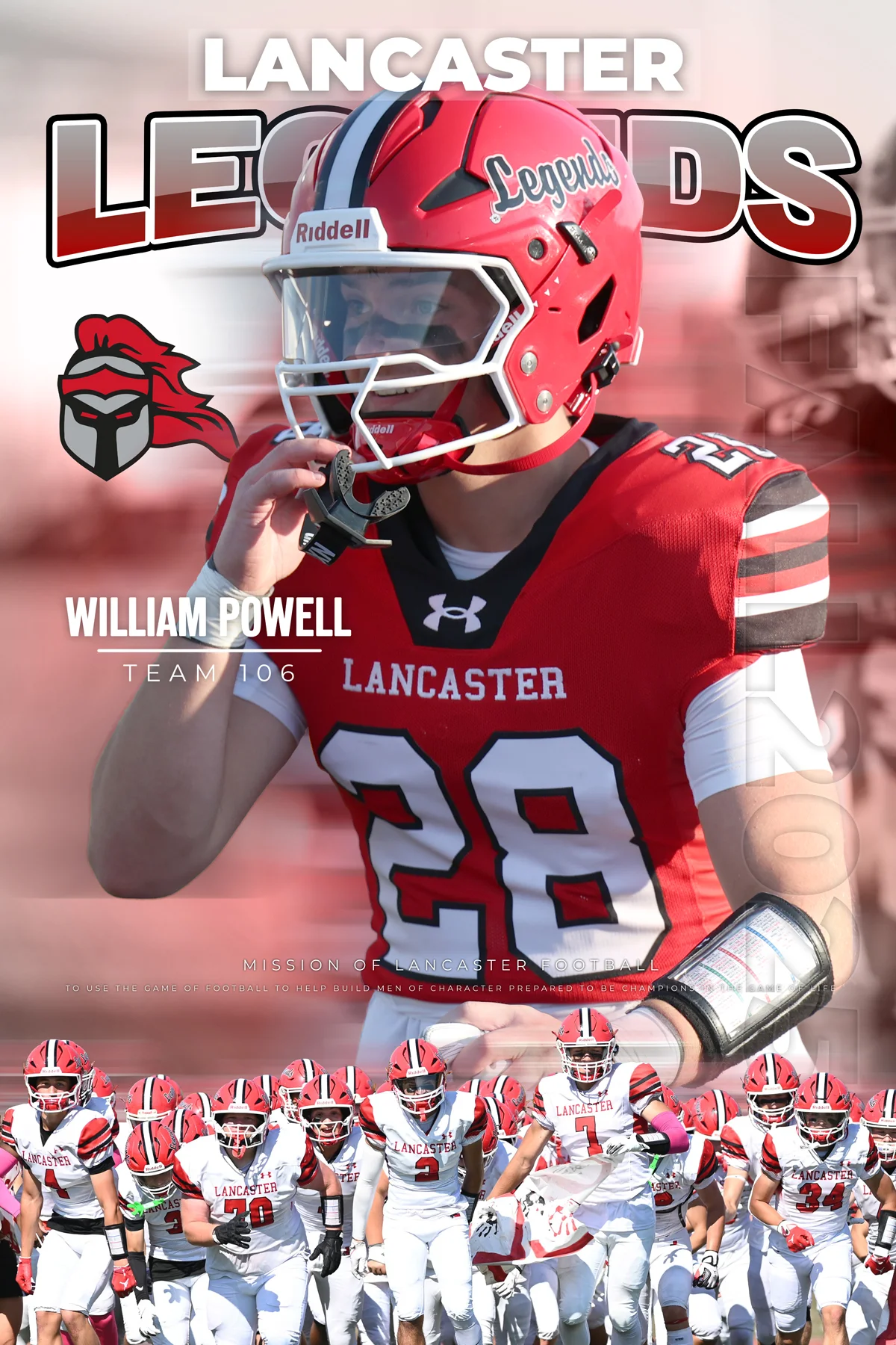 Lancaster Senior William Powell